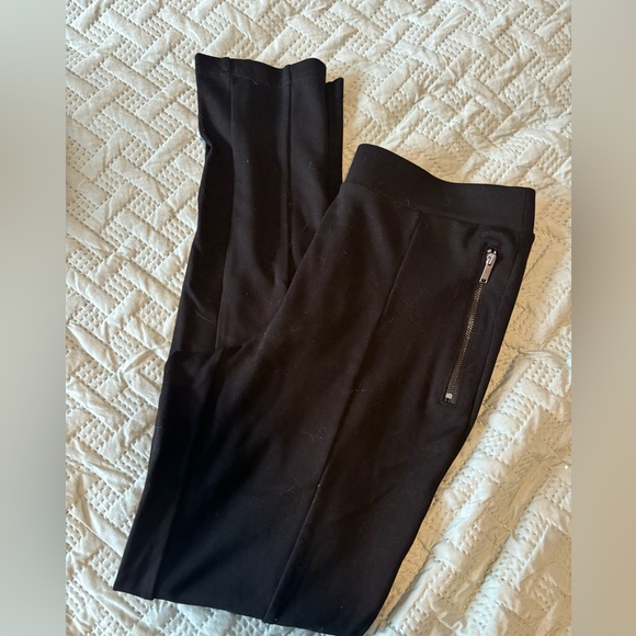 Cleo Recycled Ponte Zipper Legging, small - Picture 2 of 3